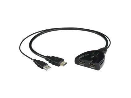 45855 hama hdmi rozbocovac 1x2