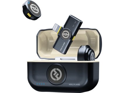 382758 hollyland lark m2 lightning bezdrotovy klopovy mikrofon s lightning plug duo shine charcoal