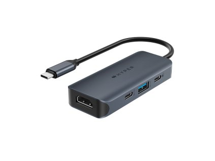 378972 hyper ecosmart gen 2 usb c 4 in 1 hub 100w pd pass thru