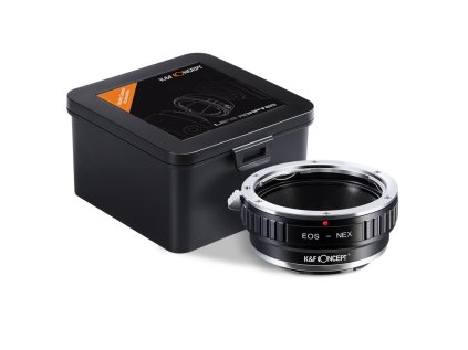 348975 k f concept adapter objektivu k f objektiv canon eos na drziak sony alpha nex e mount