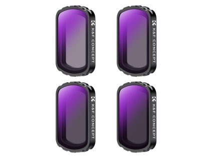 382488 k f concept sada magnetickych filtrov k f dji osmo pocket 3 4 ks nd4 nd8 nd16 nd32