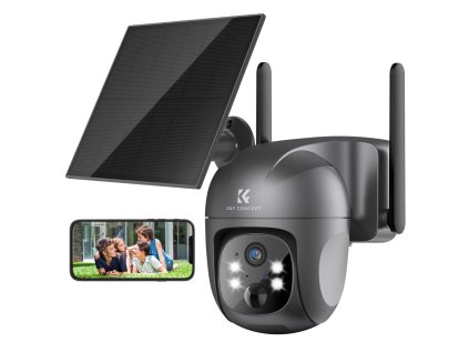 356319 k f concept vonkajsia 4g kamera k f so sim kartou 2k 4mp bez wifi solarne napajanie