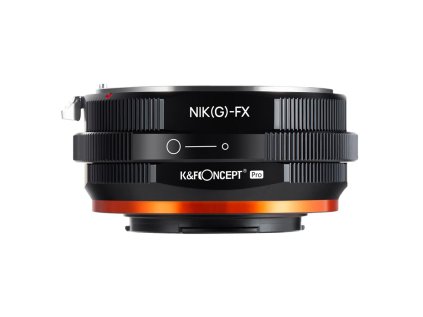 356226 k f concept vysoko presny adapter objektivu k f nikon nik g fx pro oranzovy adapter
