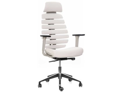 344190 kancelarska stolicka fish bones pdh sedy plast smotanova 26 61 3d podrucky