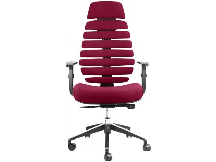 172574 kancelarska stolicka fish bones pdh cierny plast 26 23 vinova 3d podrucky