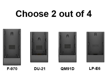 349869 lilliput montazna doska baterie lp e6 pre baterie canon