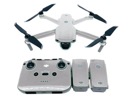 9708 mavic air 2 sada nalepiek fluorescent silver