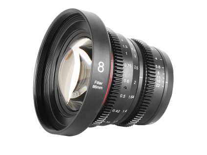 351384 meike filmovy objektiv ml 8mm t2 9 bajonet mft