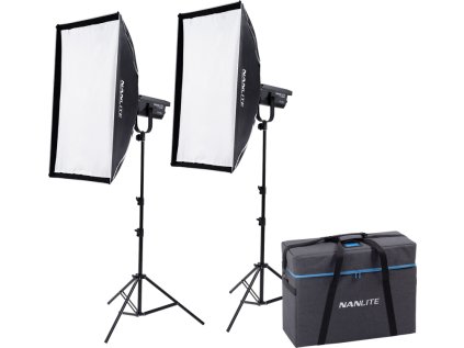 385263 nanlite fs 150b bi colour 2 light kit with stand