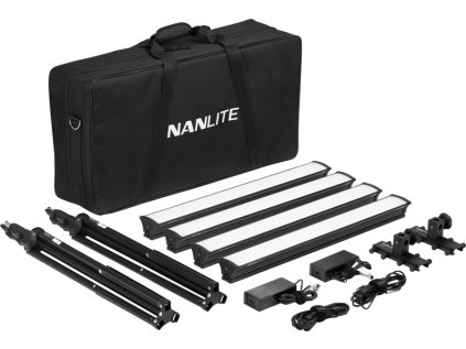53888 nanlite lg e60 4 light led studio kit