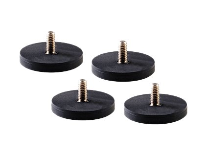 387192 nanlite magnetic base adapter with 1 4 20 thread set 4pcs