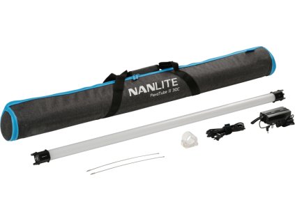 53915 nanlite pavotube ii 30c led rgbww tube light 1 light kit