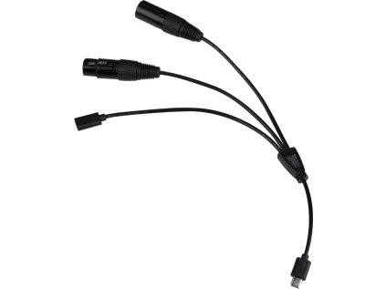 53768 nanlite usb c to dmx cable splitter