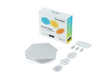 30234 nanoleaf shapes hexagons expansion pack 3 panels
