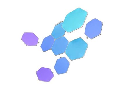 29001 nanoleaf shapes hexagons starter kit 9 panels