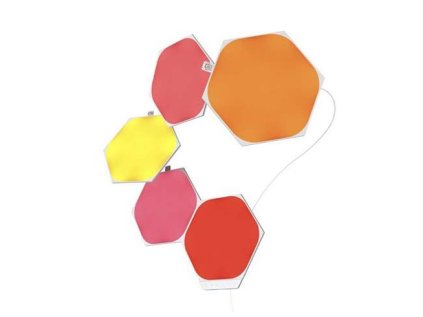 28182 nanoleaf shapes hexagons starter kit mini 5 panels