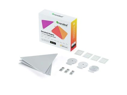 28998 nanoleaf shapes triangles expansion pack 3pk