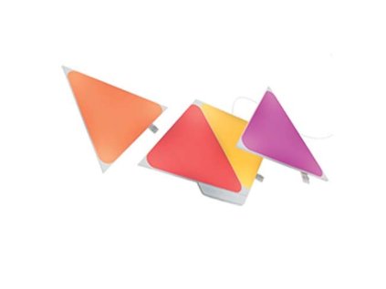 28185 nanoleaf shapes triangles starter kit 4pk