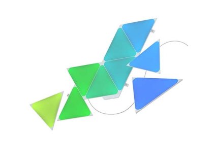 29055 nanoleaf shapes triangles starter kit 9pk