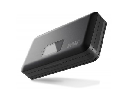 318108 newell lcd dvojkanalova nabijacka s power bankou a citackou sd kariet pre baterie