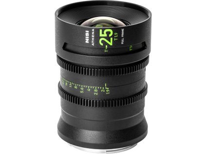 372969 nisi cine lens athena prime 25mm t1 9 fuji g mount