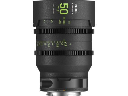 56423 nisi cine lens athena prime 50mm t1 9 e mount