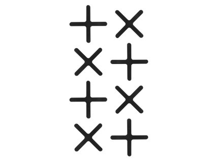 56612 polaroid magnetic display star 8 pcs