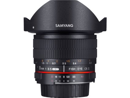 58061 samyang 8mm f 3 5 umc fish eye cs ii sony a