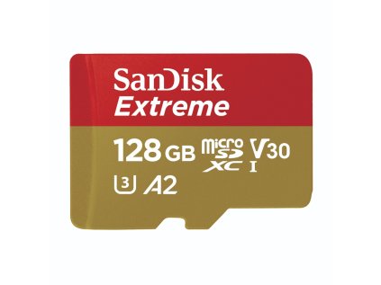 52893 sandisk extreme microsdxc 128 gb sd adapter 190 mb s and 90 mb s a2 c10 v30 uhs i u3