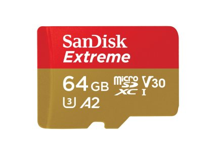 52317 sandisk extreme microsdxc 64 gb sd adapter 170 mb s and 80 mb s a2 c10 v30 uhs i u3