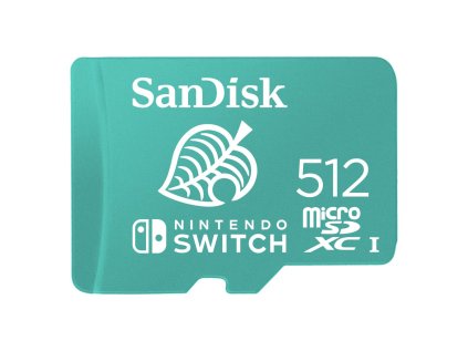 51078 sandisk nintendo switch micro sdxc 512 gb 100 mb s a1 c10 v30 uhs 1 u4