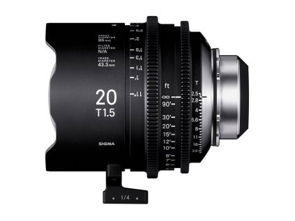40299 sigma cine 20 mm t1 5 ff f ap2 metric itechnology pre arri pl