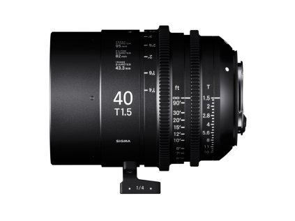 41766 sigma cine 40 mm t1 5 ff f ve metric pre sony e