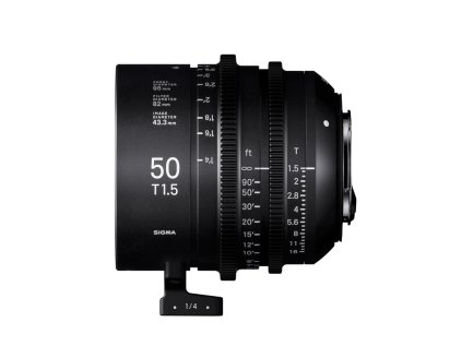 52512 sigma cine 50 mm t1 5 ff f ve metric pre sony e