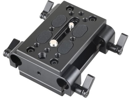 59099 smallrig 1798 baseplate w dual 15mm rod clamp