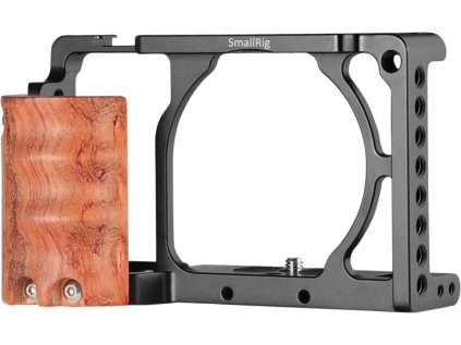 59201 smallrig 2082 cage w wood handg for a6000 6300