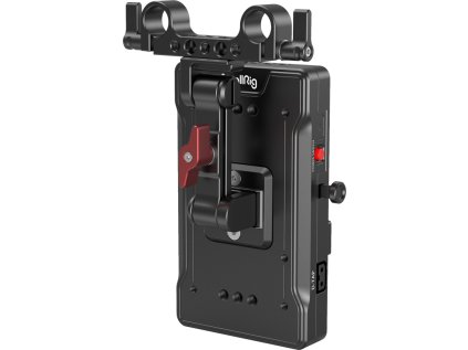 60263 smallrig 3204 battery adapter plate v mount w adjustable arm