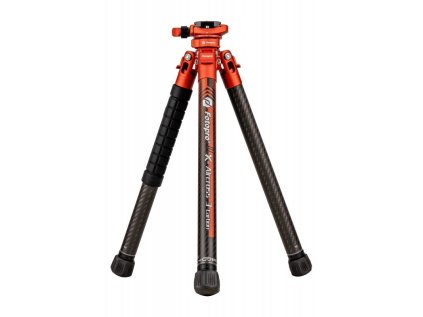 254505 stativ fotopro x aircross 3 lite oranzovy
