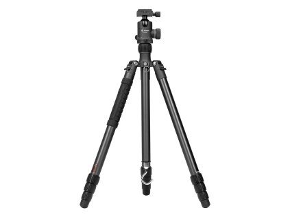 100094 stativ fotopro x go predator s gulovou hlavou fph 62q cierny