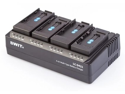 354666 swit suprava lc d421c 4 ch dv nabijacka so 4 dostickami canon bp style