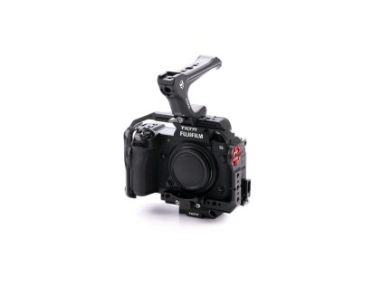 356964 tilta klietka na fotoaparat pre zakladnu supravu fujifilm x h2s cierna