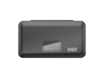 406067 newell lcd pb sd dual channel charger for dmw blk22 batteries for panasonic