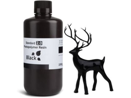 431382 elegoo standard resin v2 0 1kg black