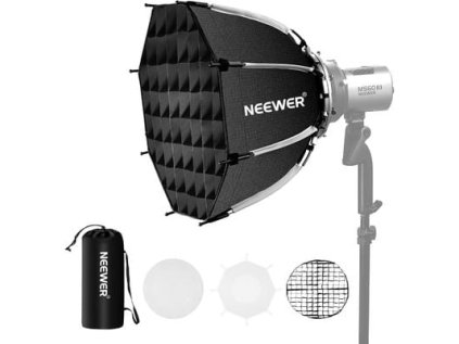 431595 neewer ns1p osemhranny softbox 45x30cm bajonet bowens