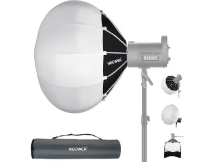 431592 neewer ns65l softbox 65x55cm bajonet bowens reflexna rolovacia sukna