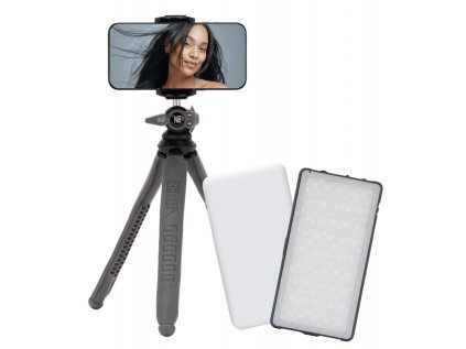 497024 newell rangha set rangha led light with diffuser and light stand