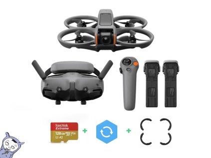 DJI Avata 2 Smart Combo (Three Batteries)