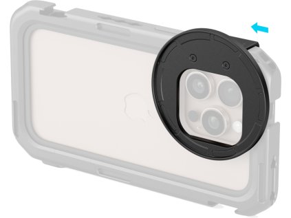490253 smallrig 5010 pripojitelny adapter filtra pre iphone 16 series cage 67 mm
