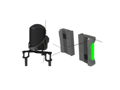 492152 parachute moc m2 with external fts moc 2511 kronos m300 350