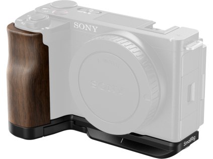 430674 smallrig 4864 montazna doska v tvare l s drevenou rukovatou pre sony zv e10 ii